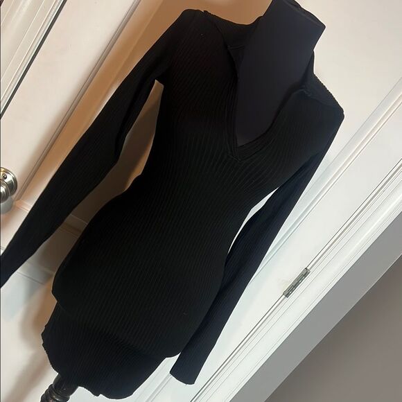 BNWT - COTTON CITIZEN IBIZA POLO DRESS - BLACK - S - Picture 2 of 7